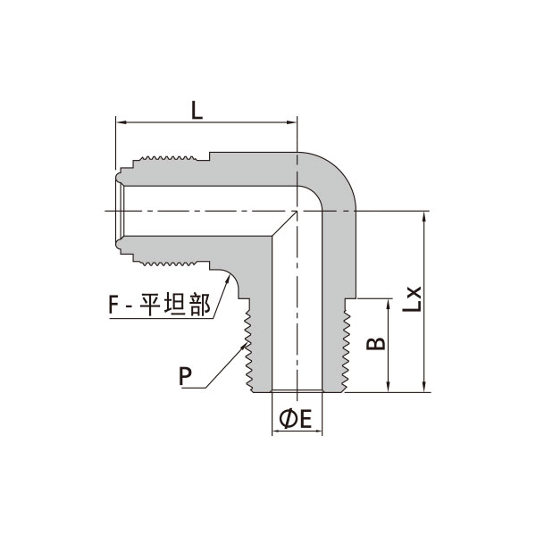 MVCR转NPT弯通本体