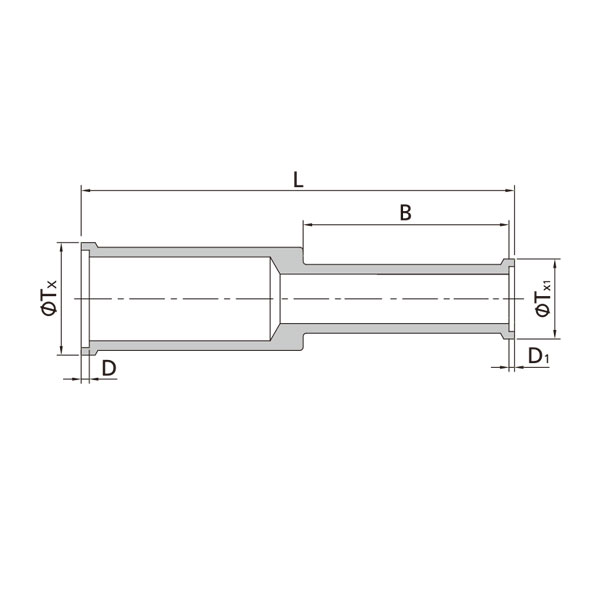 对中自动焊变径直通接头