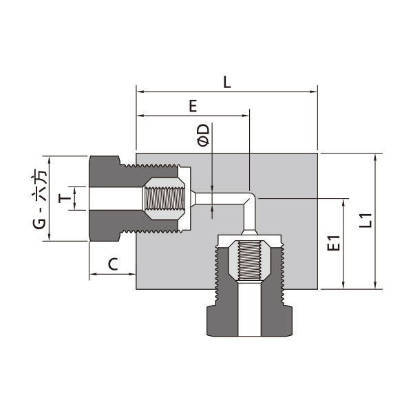 60高压螺纹弯通接头